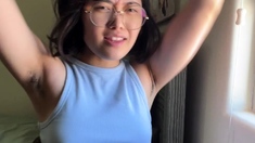 Small Titted Asian Beauty Giving Blowjob