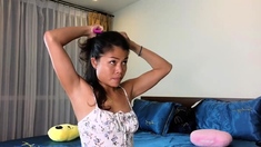 Nerdy amateur asians solo compilation