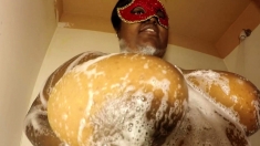 Fat Ass Ebony BBW pussy Big black Tits masturbation