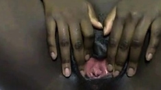 African Girl Masturbating On Cam