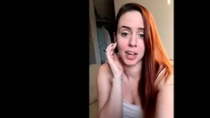 Webcam Teen Strips And Masturbates For Boyfriend