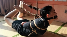 Chinese bondage - Extreme hogtie
