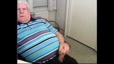 grandpa cum on cam